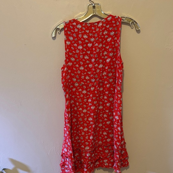 Forever 21 Red Floral Lace Dress - Picture 3 of 3